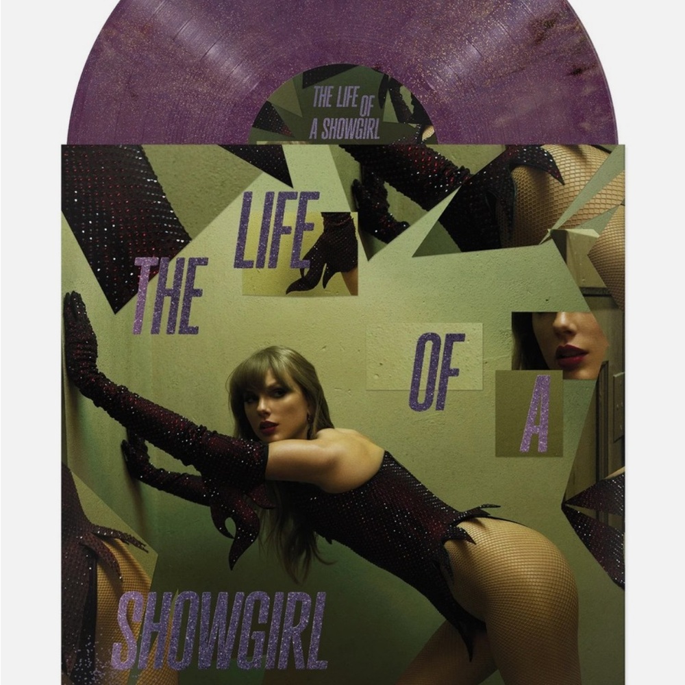 Life of a Showgirl: The Shiny Bug Edition Violet Shimmer Marbled Vinyl